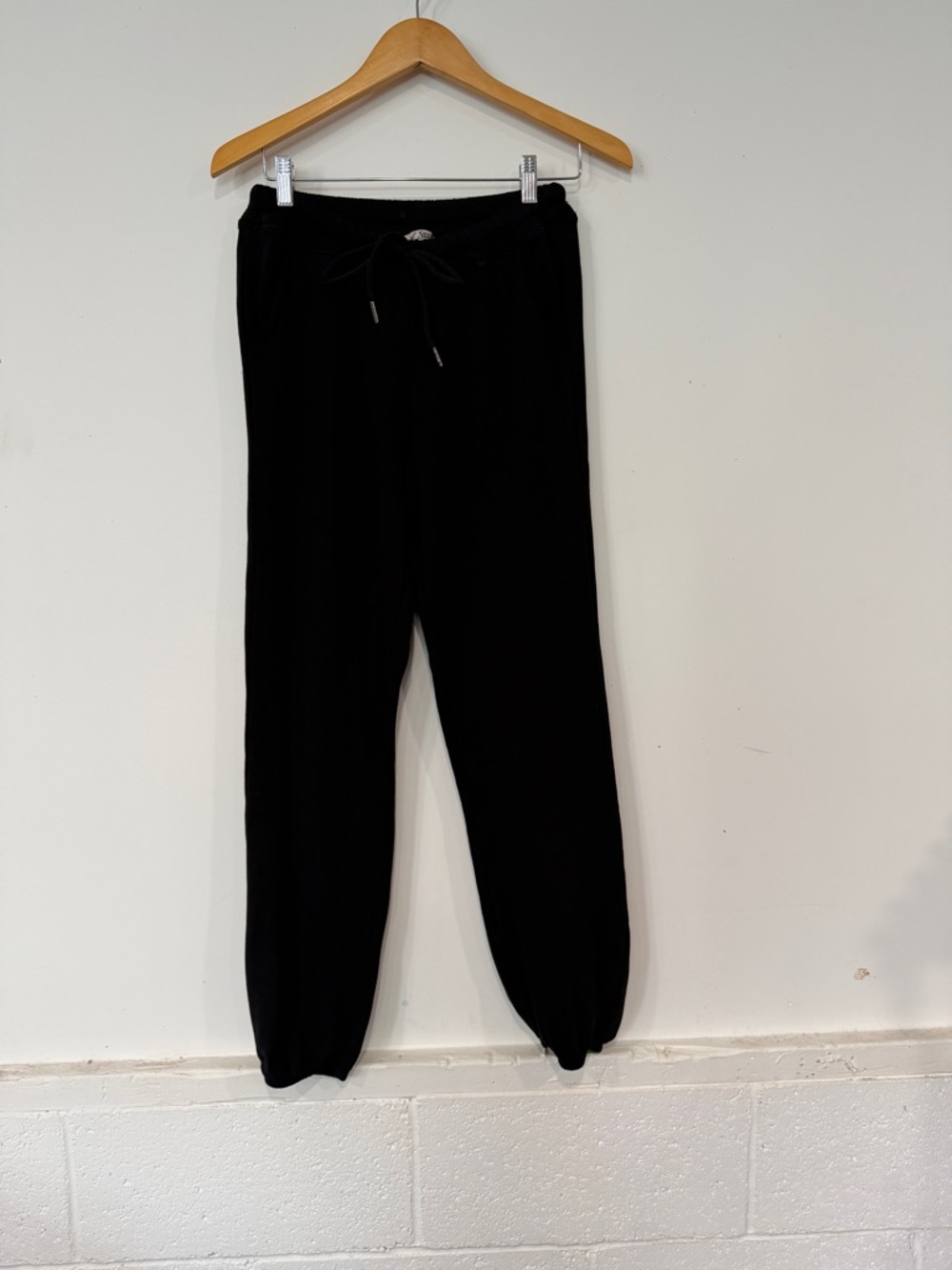 Michael Stars Black Drawstring Sweatpants